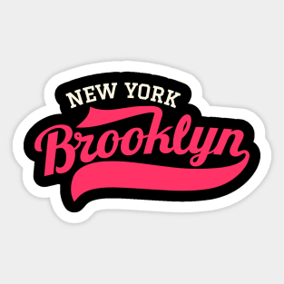 Brooklyn heights, Williamsburg, dumbo, dyker heights, Bay ridge, sunset park, crown heights Sticker